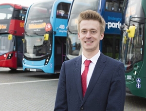 Aled Williams FirstGroup former intern